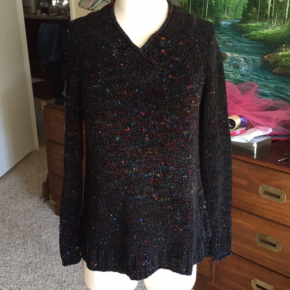 SUPER SOFT BLACK SWEATER